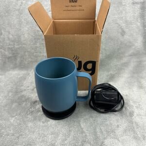 NextMug By Nextboom Slate Blue Self Heating Coffee Mug 14oz MMA-1122